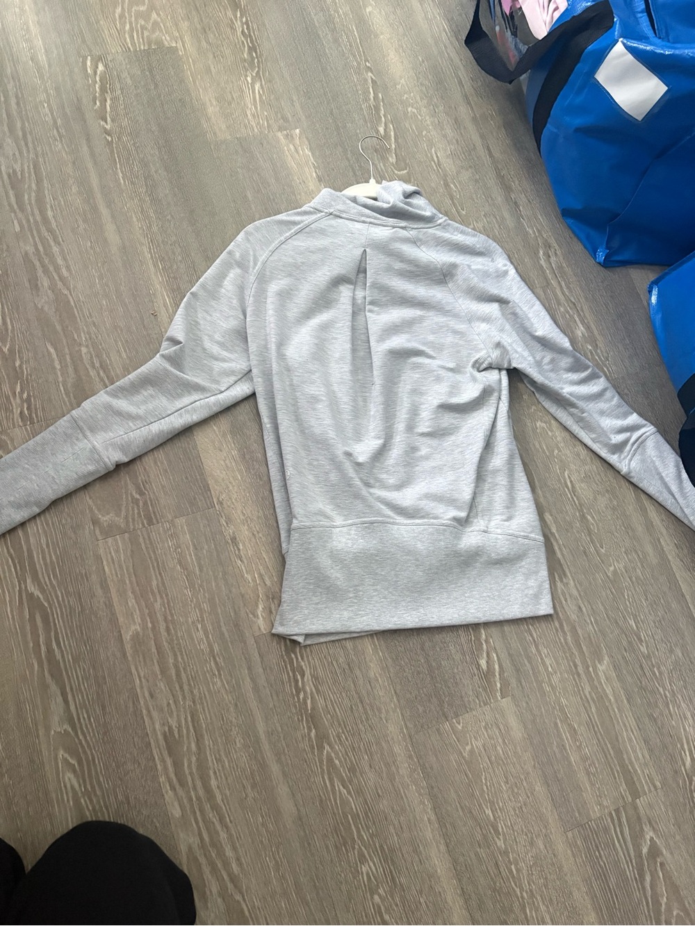 lululemon athletica Light Gray Cowl Neck Sweater - Picture 3 of 4